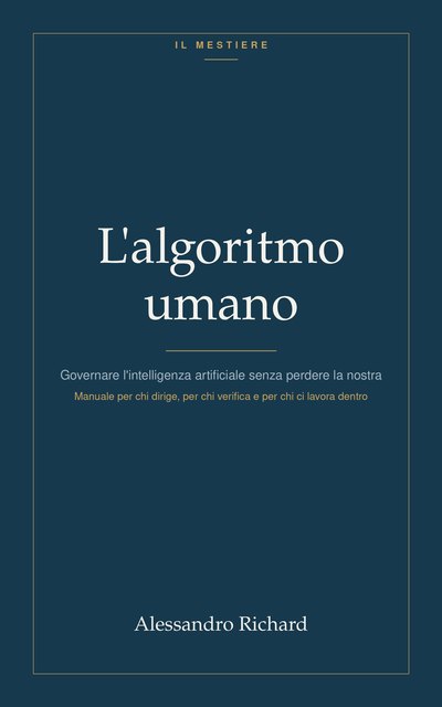 Copertina di L’algoritmo umano