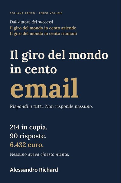 Copertina di Il giro del mondo in cento email