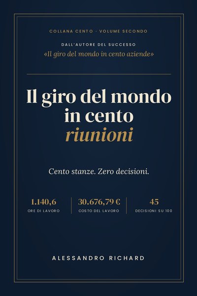 Copertina di Il giro del mondo in cento riunioni